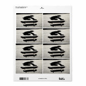 sandwich skateboard etiket (Full Sheet)