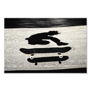 sandwich skateboard foto afdruk