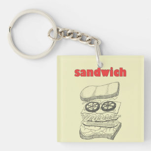 Sandwich Sleutelhanger
