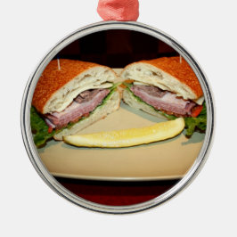 Sandwich Smile Keramisch Ornament