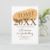 Sandwich Sub Brunch Graduation Invitation (Debout devant)