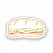 Sandwich Voering Sticker (Voorkant)