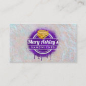 Sandwichs carte de visite (Devant)