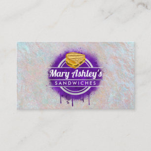 Sandwichs carte de visite