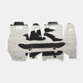 sandwichtig skateboard bedankdoosjes (Uitgevouwen)