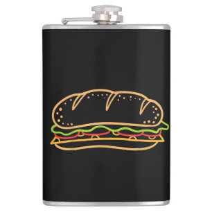 Sandwichvoering Heupfles