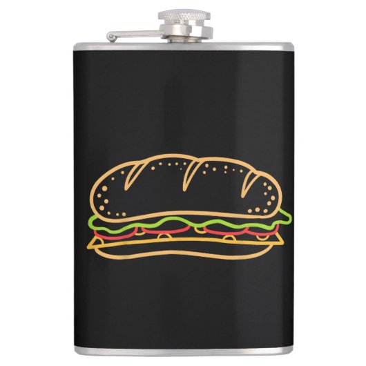 Sandwichvoering Heupfles (Voorkant)