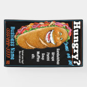 Sandwichwinkel teken Deli Banner Voedselvrachtwage (Horizontaal)