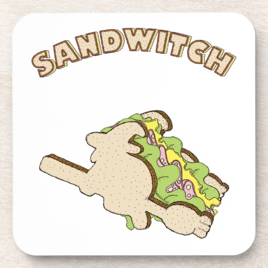 Sandwitch Bier Onderzetter (Voorkant)