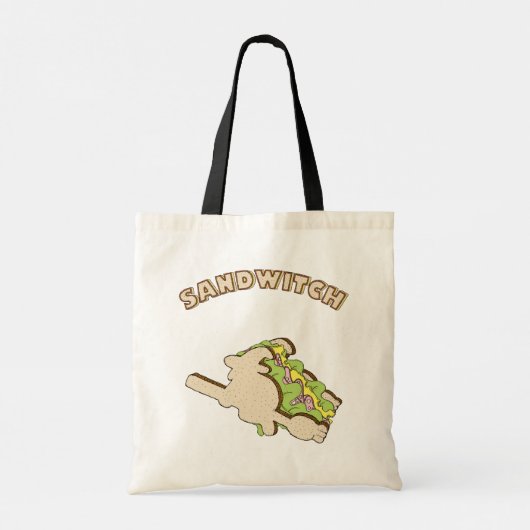 Sandwitch Tote Bag (Achterkant)