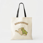 Sandwitch Tote Bag (Voorkant)