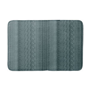 Sandy Beach Auto Banden Trace Blauwgroen Badmat