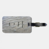 Sandy Beach Bagagelabel (Achterkant horizontaal)