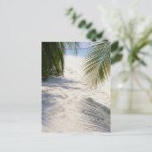 Sandy Beach Briefkaart (Staand voorkant)