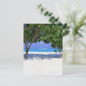 Sandy Beach Briefkaart (Staand voorkant)