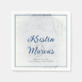 Sandy Beach bruiloft cocktails Servet (Voorkant)