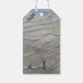Sandy Beach Cadeau Label Cadeaulabel (Achterkant)