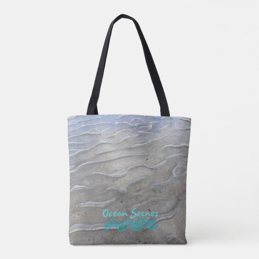 Sandy Beach Canvas tas (Achterkant)