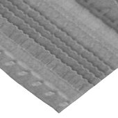 Sandy Beach Car Tire Trace Silver Tafelkleed (Gekanteld)