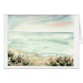 Sandy Beach Card (Devant Horizontal)