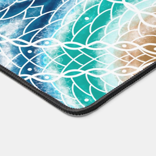 Sandy Beach Colors Mandala (Coin)