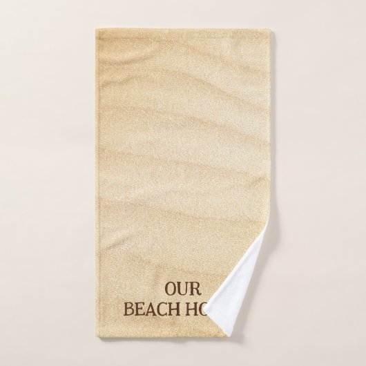 Sandy Beach House (Serviette à main)