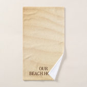 Sandy Beach House Bad Handdoek (Handdoek)