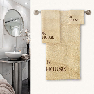 Sandy Beach House Bad Handdoek
