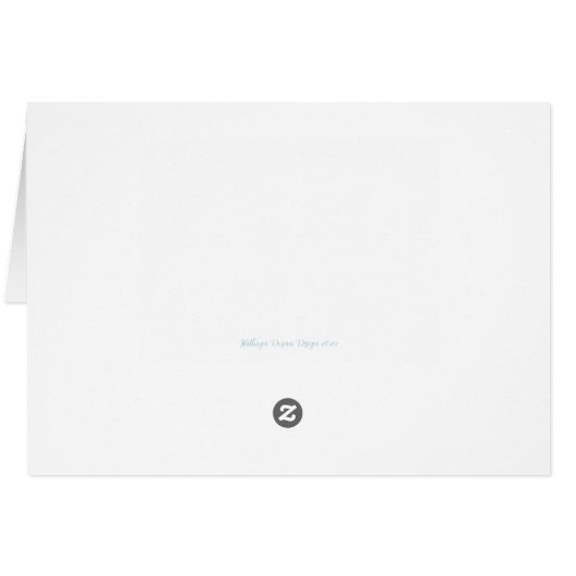 Sandy Beach Kaart (Achterkant Horizontaal)