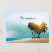 Sandy Beach Kaart (Voorkant / Achterkant)