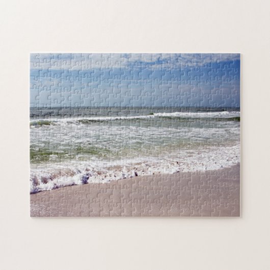 Sandy Beach Puzzle Legpuzzel (Horizontaal)