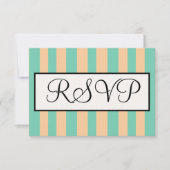 Sandy Beach Seafoam Vert Cabana Rayures RSVP (Devant)