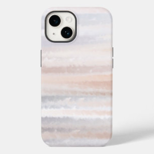 Sandy Beach Summer Tan Abstracte Waterverf Case-Mate iPhone 14 Hoesje