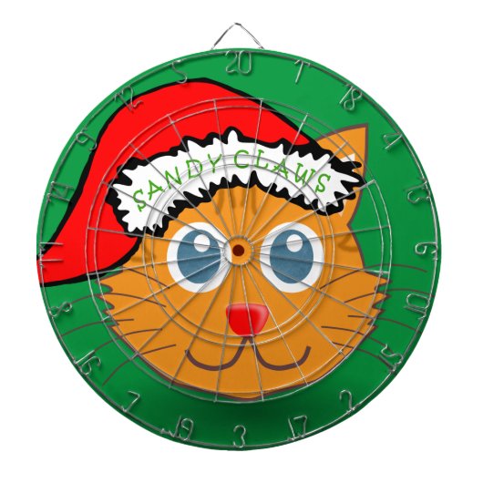 Sandy Claws Dartbord (Voorkant)