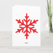 Sandy claws is coming to town feestdagen kaart (Achterkant)