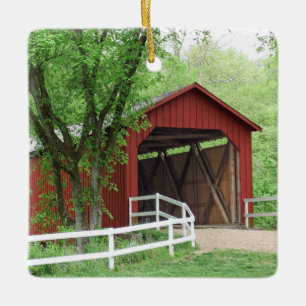 Sandy Creek Covered Bridge Keramisch Ornament