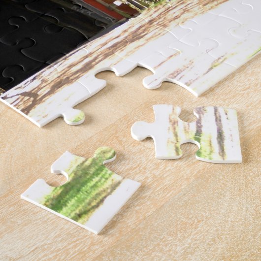 Sandy Creek Covered Bridge Legpuzzel (Zijkant)