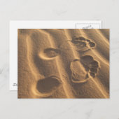 SANDY FEET BRIEFKAART (Voorkant / Achterkant)