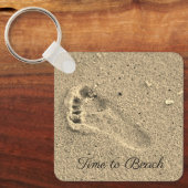 Sandy Footprint Sleutelhanger (Voorkant)