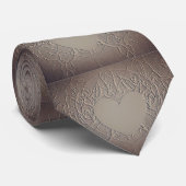 Sandy Hearts Stropdas (Opgerold)