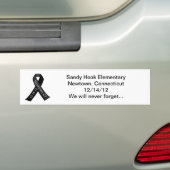 Sandy Hook Elementary Newtown Shooting Memorial Bumpersticker (Op auto)
