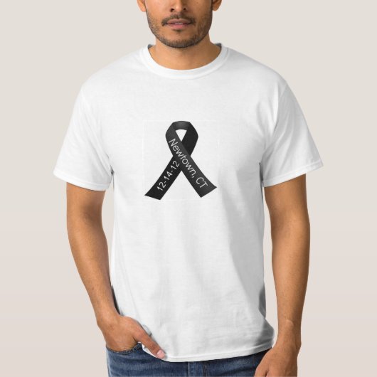 Sandy Hook Elementary Newtown Shooting Memorial T T-shirt (Voorkant)