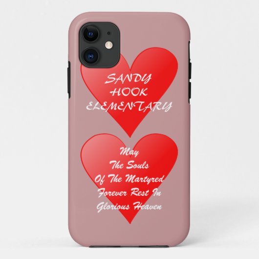 SANDY HOOK KAN DE ZULLEN VAN DE GEMARTEERDE... Case-Mate iPhone CASE (Achterkant)