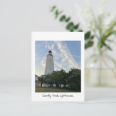 Sandy Hook Lighthouse Briefkaart (Staand voorkant)