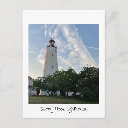 Sandy Hook Lighthouse Briefkaart (Voorkant)