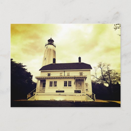 Sandy Hook Lighthouse Briefkaart (Voorkant)