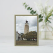 Sandy Hook Lighthouse Briefkaart (Staand voorkant)