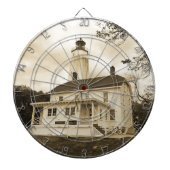 Sandy Hook Lighthouse Dartbord (Voorkant)