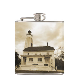 Sandy Hook Lighthouse Heupfles