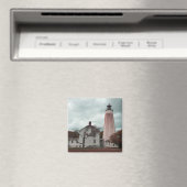 Sandy Hook Lighthouse Magneet (Insitu (Vaatwasser))